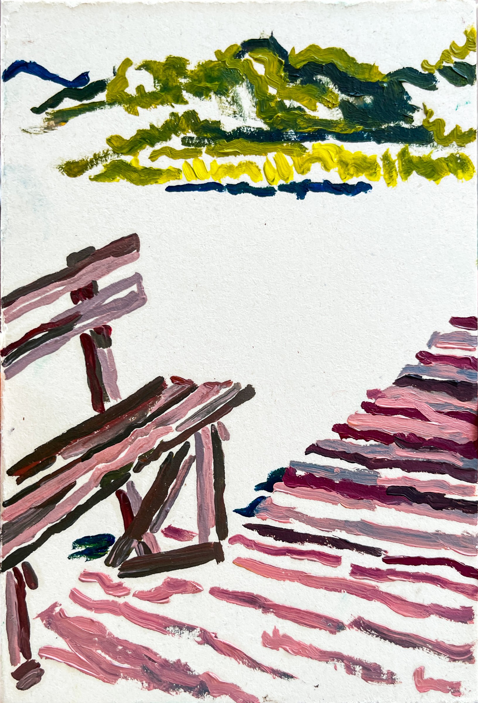 Park, two small studies, 2025